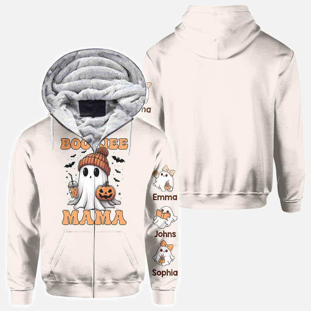 Halloween Boo Jee Mama - Personalized Mother All Over Shirt
