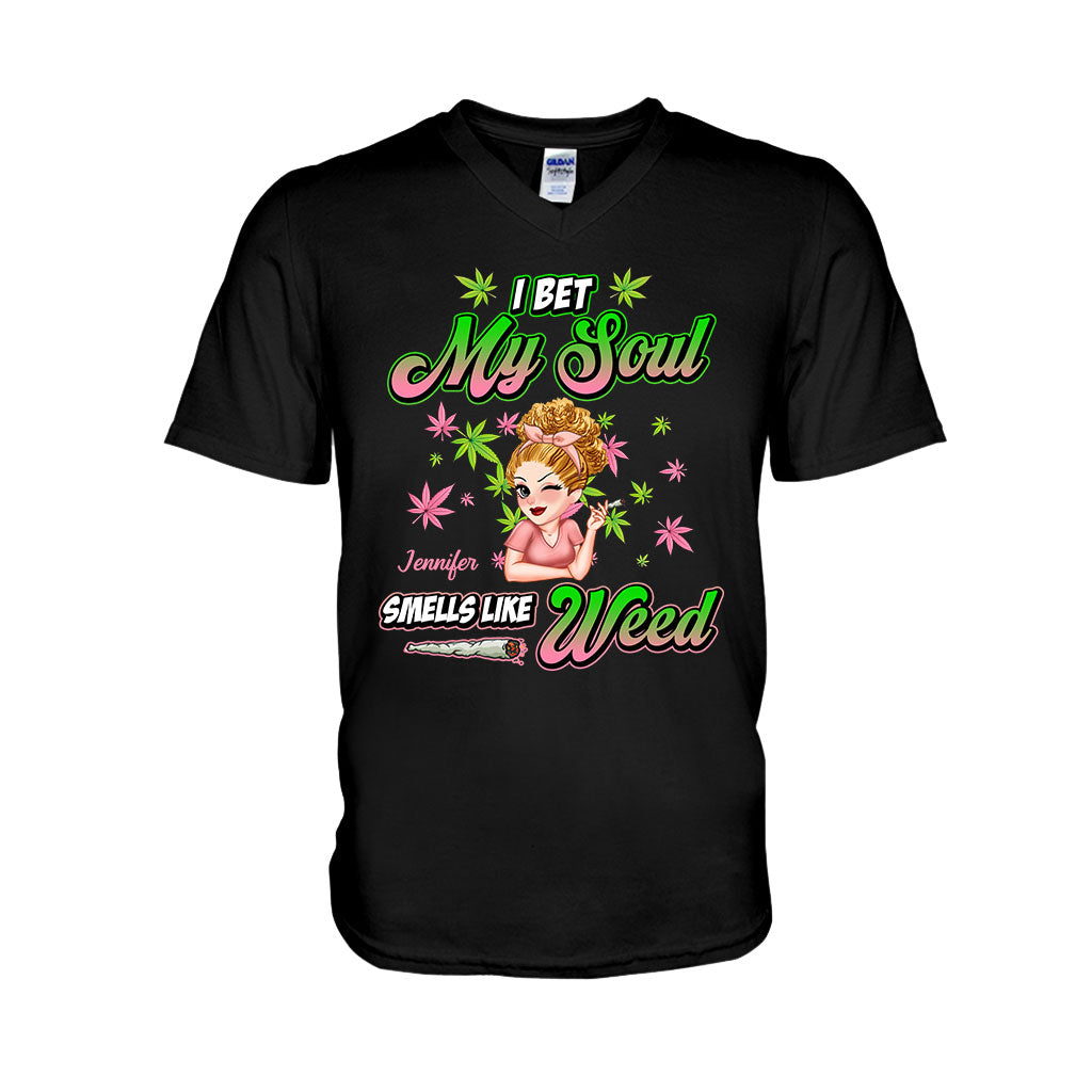 Ich wette, meine Seele riecht nach Gras – Personalisiertes Gras-T-Shirt und Hoodie