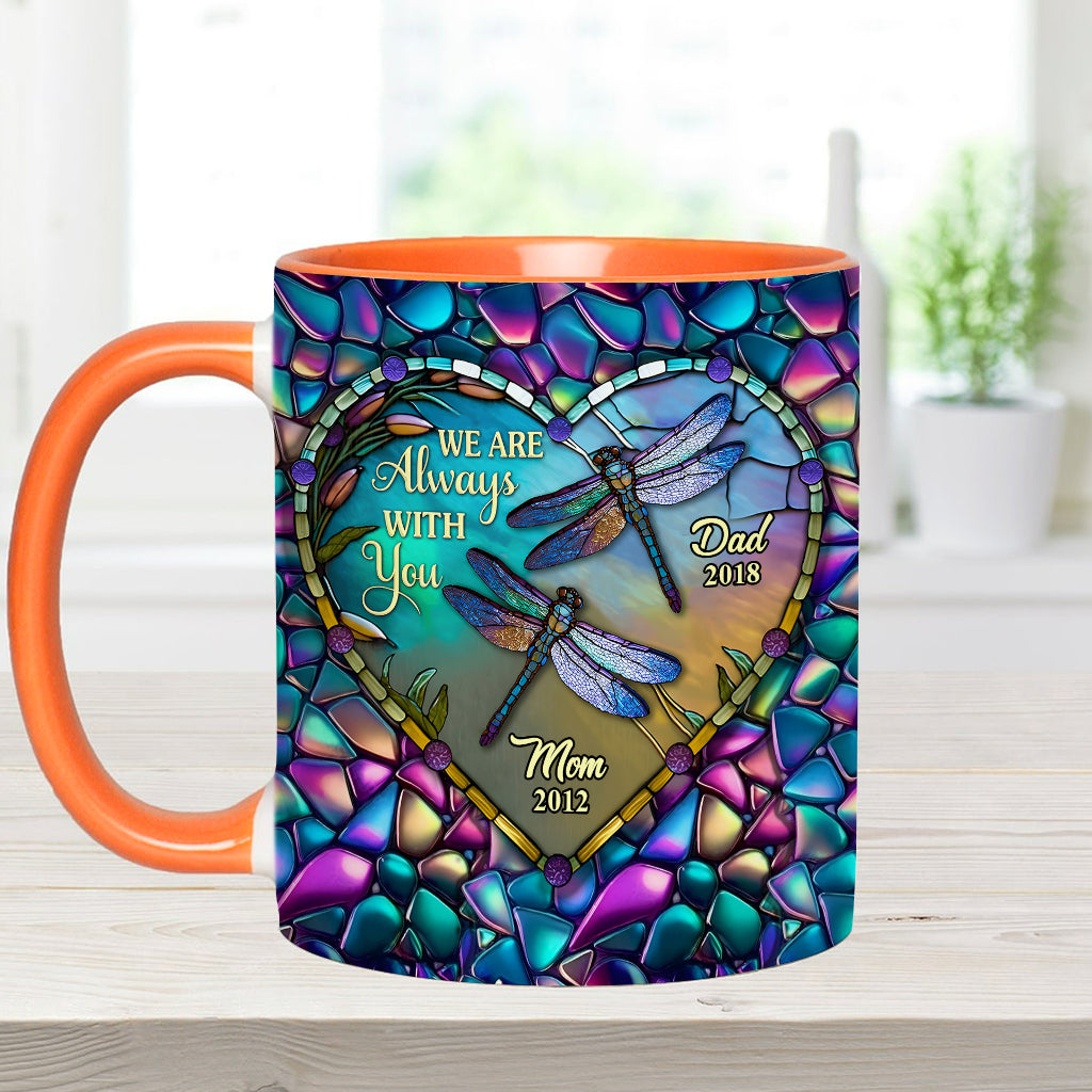 I'm Always With You - Personalized Memorial Accent Mug