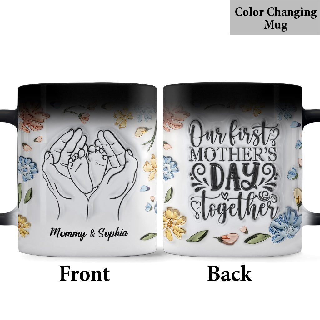 First Mother's Day Together - Personalized Mother Mug