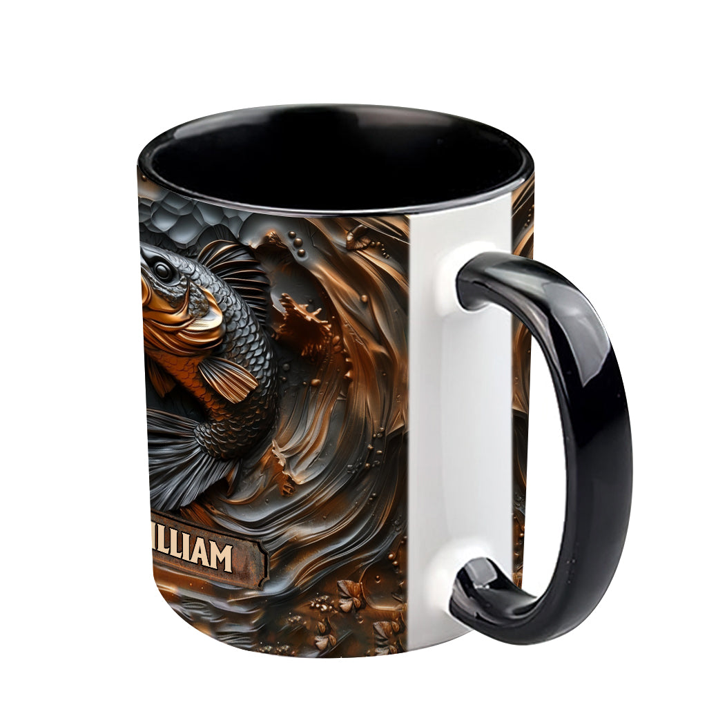 Mug personnalisé pour les passionnés de pêche -