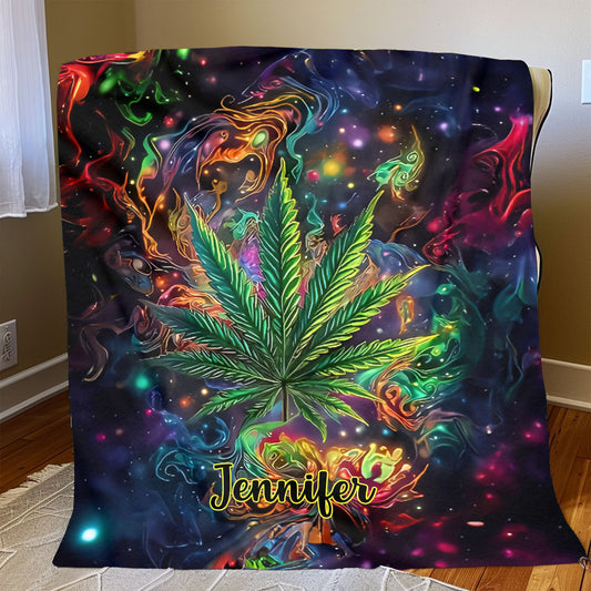 Stoner Chick - Couverture personnalisée pour fumeurs de cannabis