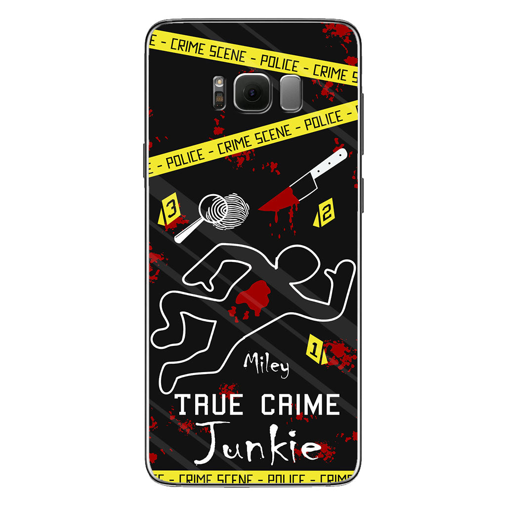 True Crime Junkie – Personalisierte Handyhülle