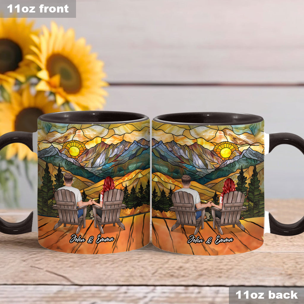 You And Me We Got This - Personalized Couple Accent Mug