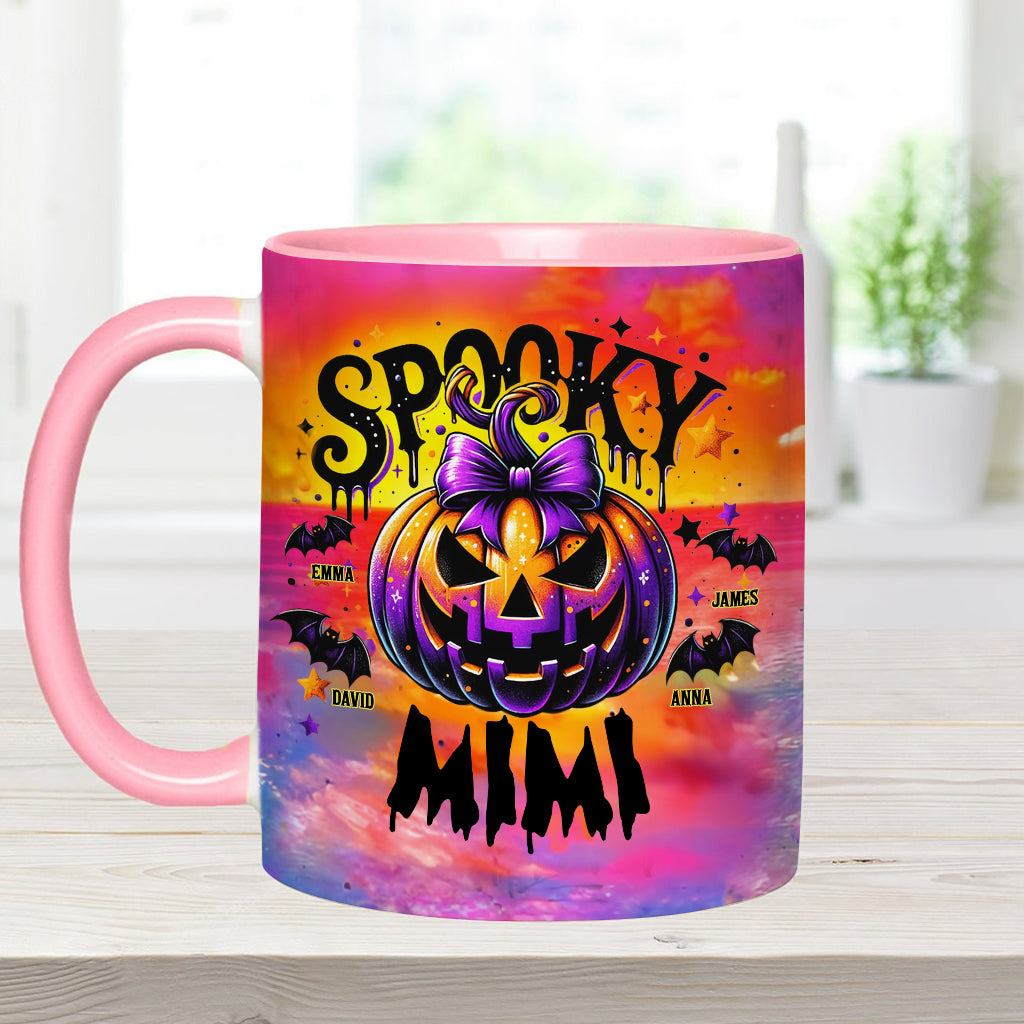 Spooky Grandma - Personalized Grandma Accent Mug