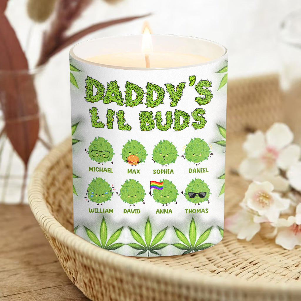 Dopest Dad Ever - Personalized Father Candle With Wooden Lid