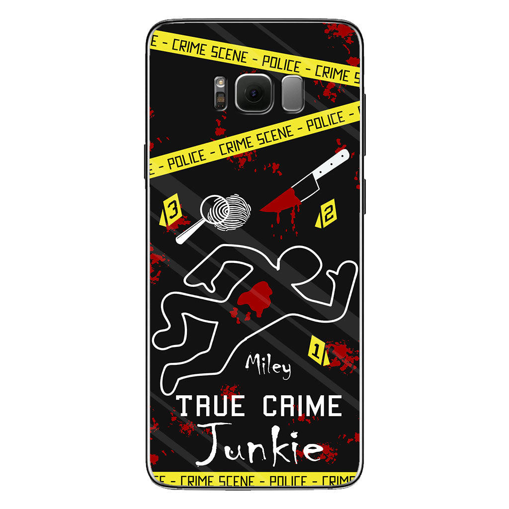 True Crime Junkie – Personalisierte Handyhülle