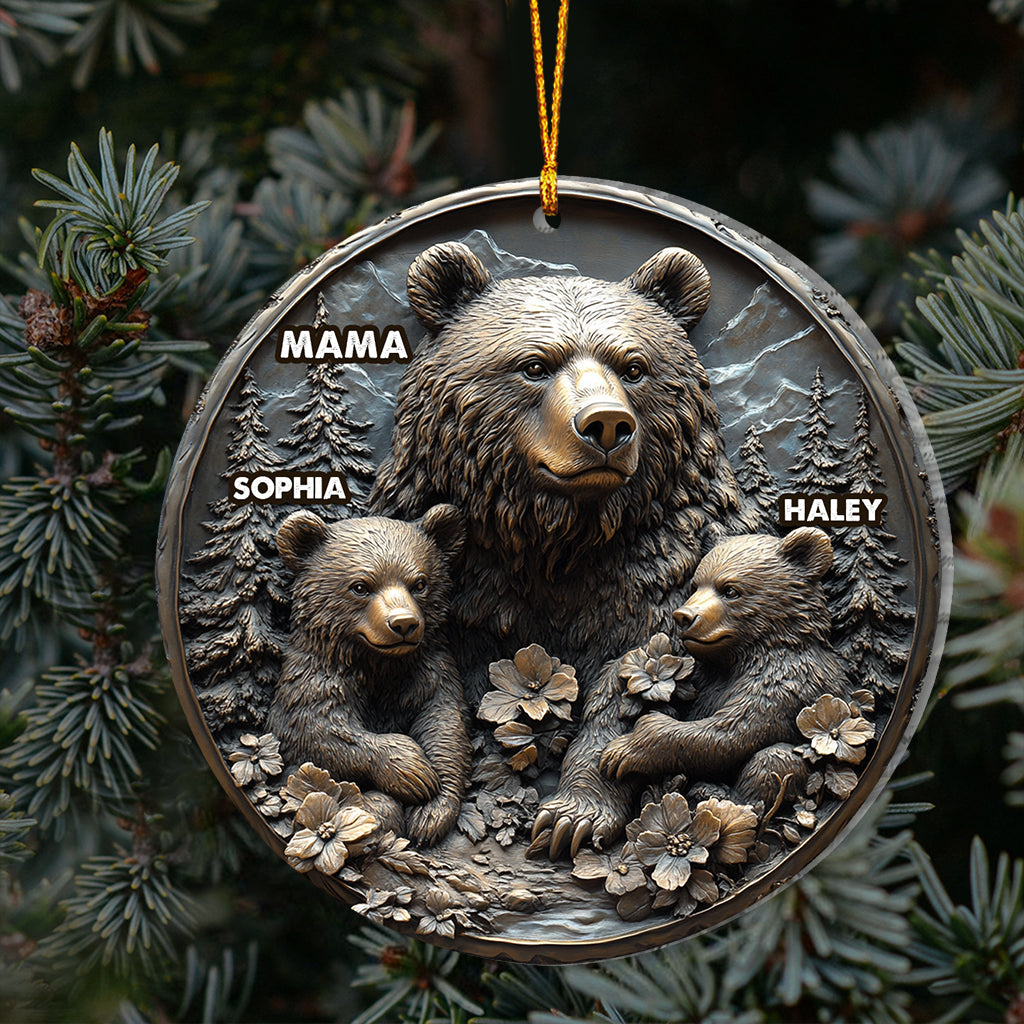 Mama Bear - Personalized Mother Ornament