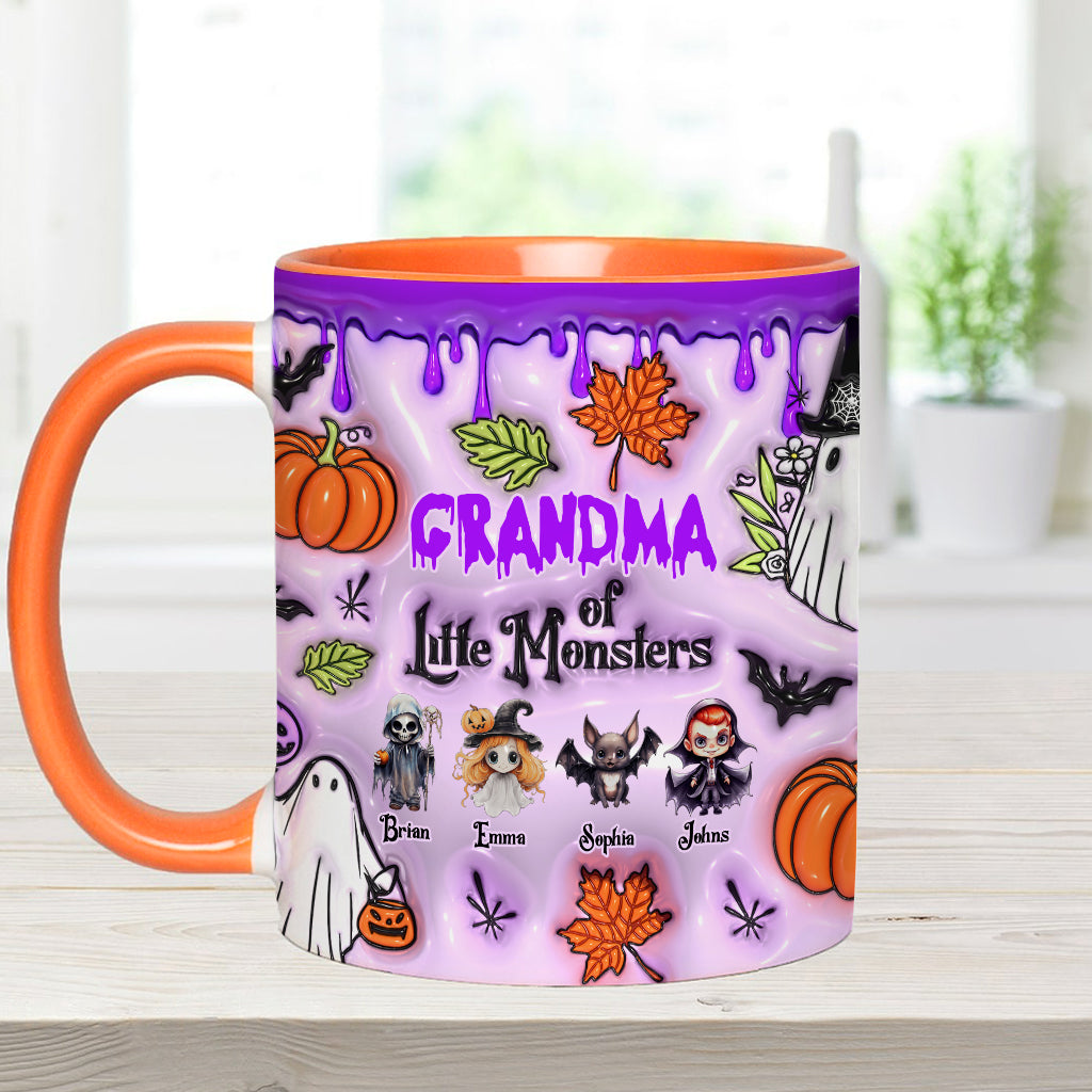 Oma der kleinen Monster – Personalisierte Tasse mit Oma-Akzent
