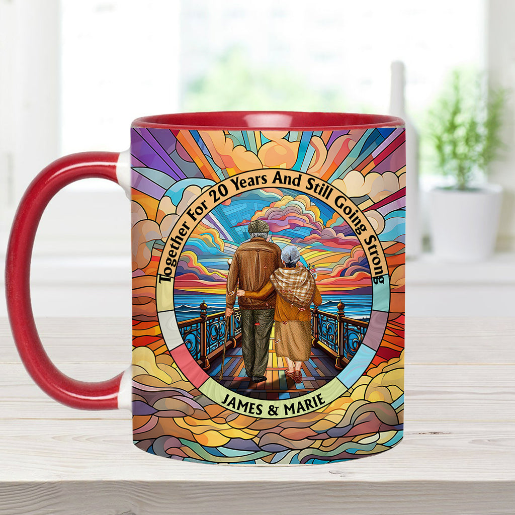 Still Going Strong - Personalized Couple Accent Mug