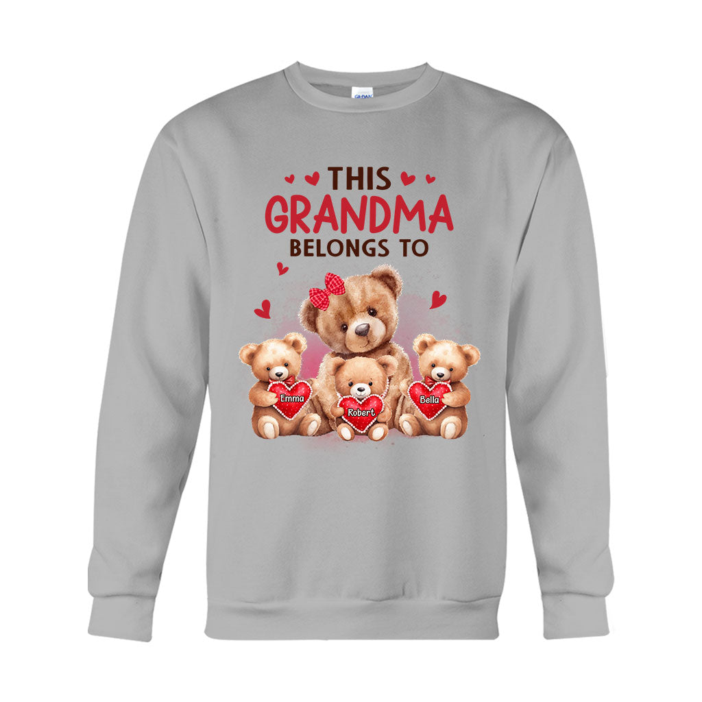 This Grandma Belongs To - Personalized Grandma T-shirt And Hoodie