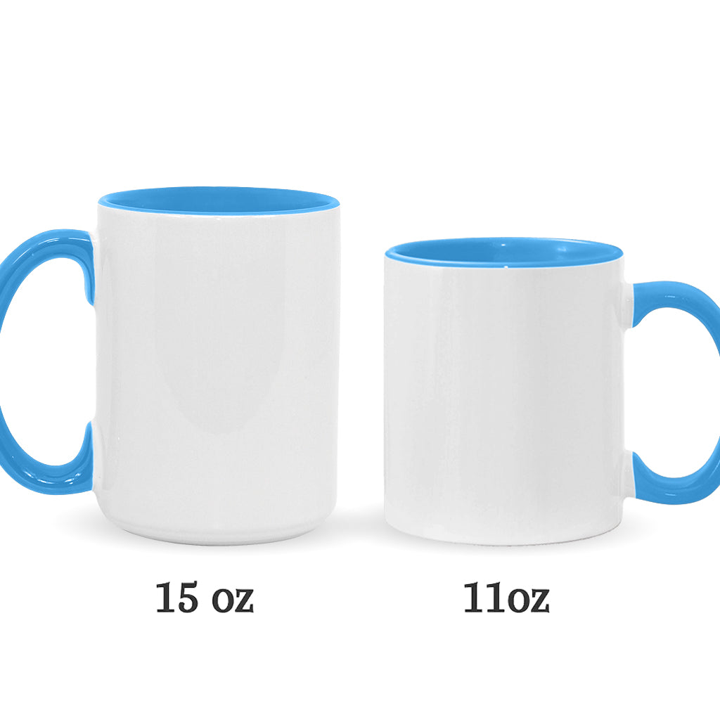 Gib es zu, das Leben wäre ohne uns langweilig – personalisierte Tasse mit Katzenmotiv