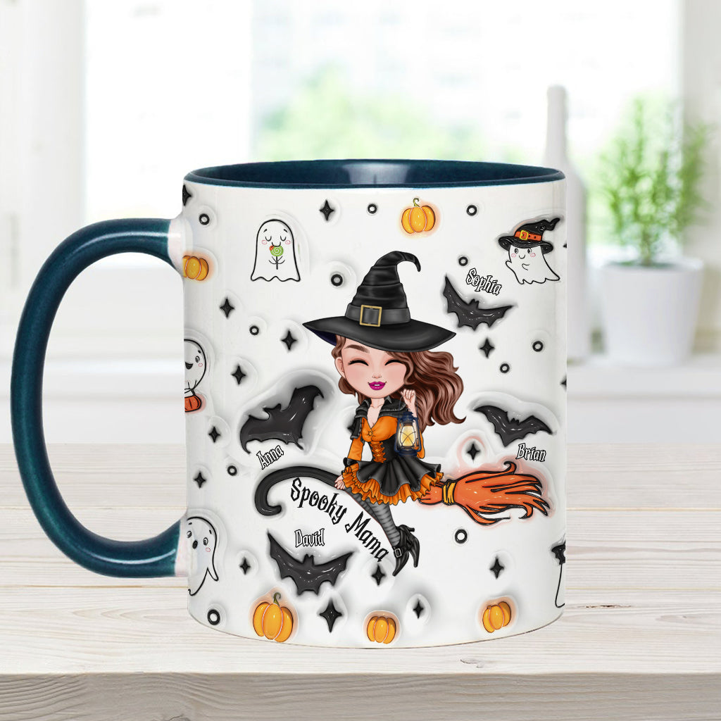 Spooky Mom - Personalized Mother Accent Mug