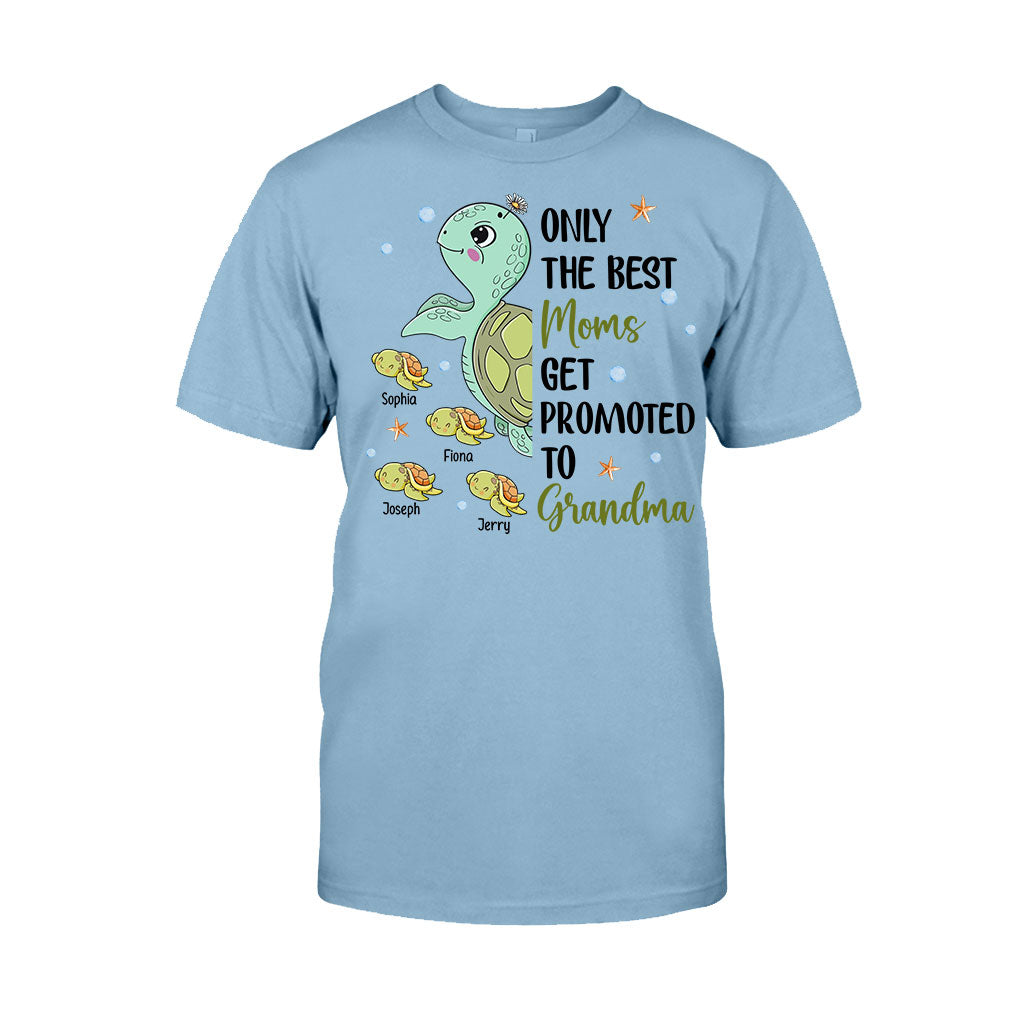 Seules les meilleures mamans deviennent grand-mères - T-shirt et sweat à capuche personnalisés pour grand-mère