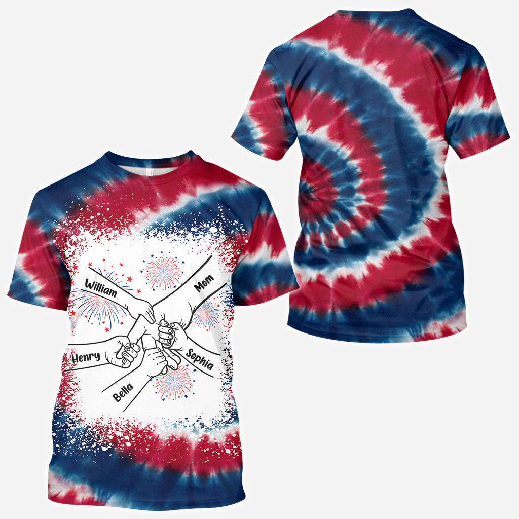 Grandma's Life 4th Of July - Personalized Grandma All Over Shirt