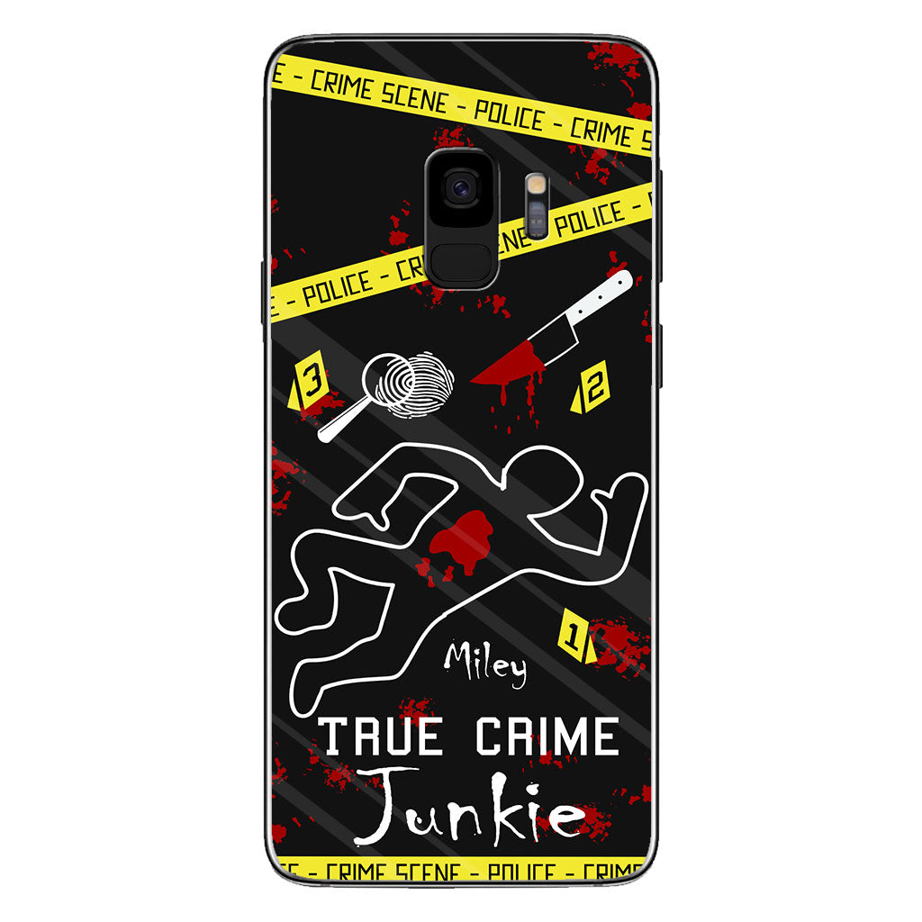 True Crime Junkie – Personalisierte Handyhülle