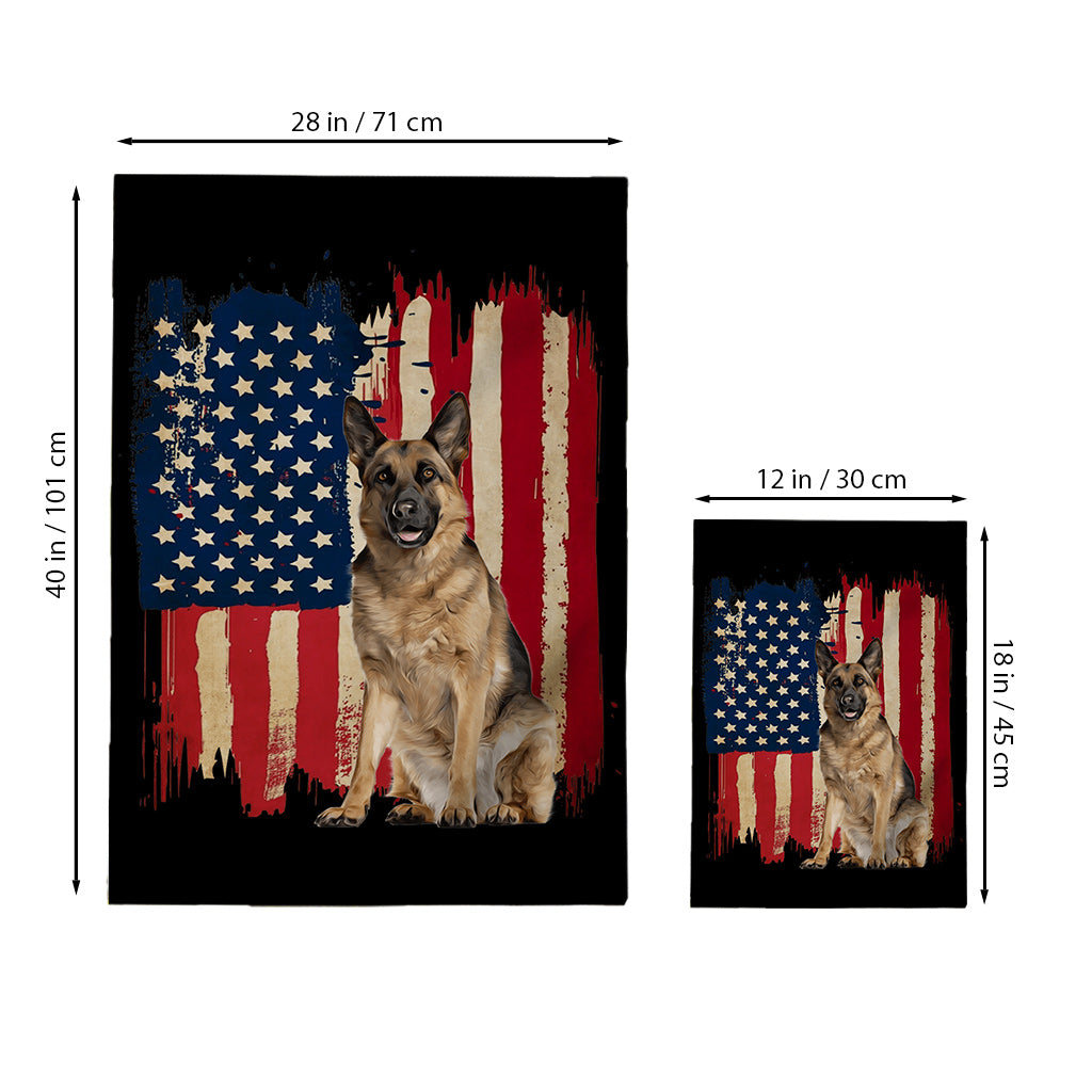 Welpenflagge - Personalisierte Hundehüttenflagge