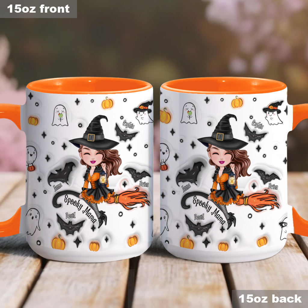Spooky Mom - Personalized Mother Accent Mug