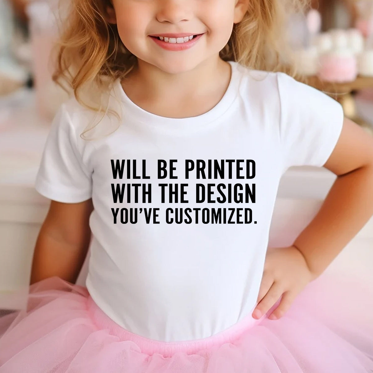 Wird mit dem von Ihnen gewählten Design bedruckt - Kinder-T-Shirt