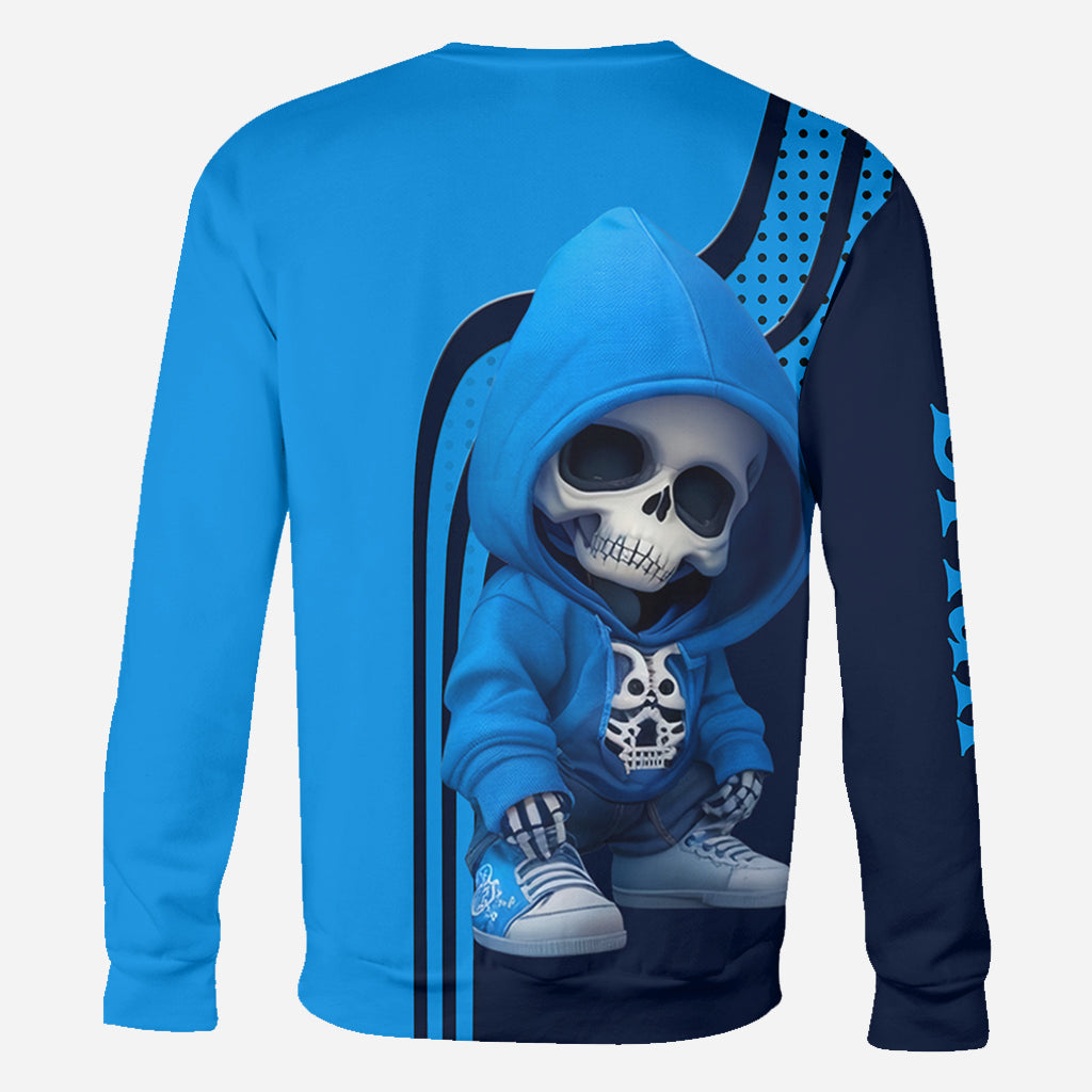 Stylish Skeleton - Personalized Skull All Over Shirt