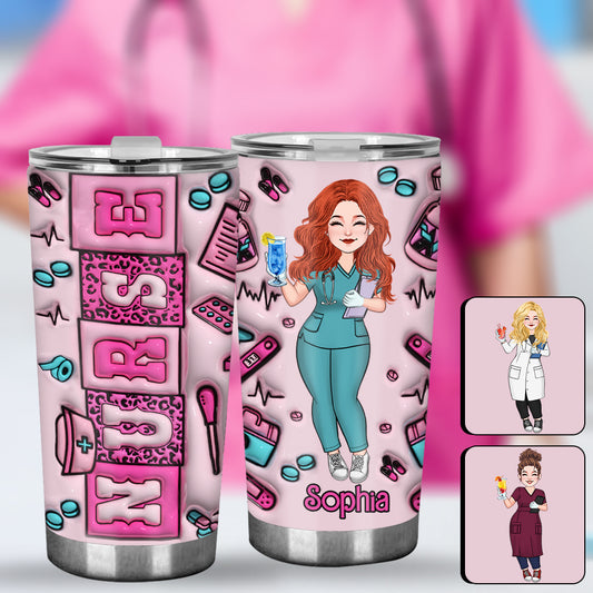 Nurse Life - Personalized Nurse Tumbler