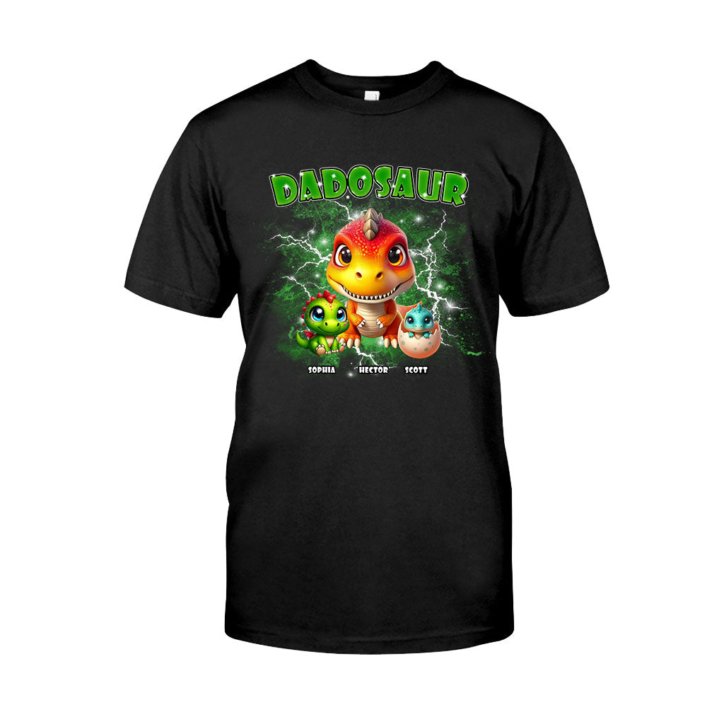 Dadosaur Thunder Bootleg - Personalized Father T-shirt And Hoodie