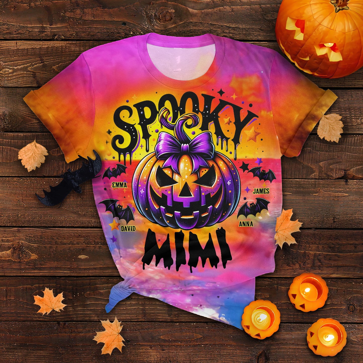 Spooky Grandma - Personalized Grandma All Over Shirt