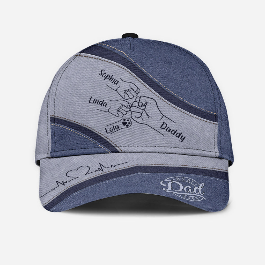 Best Dad Dog Dad Ever - Personalized Father Classic Cap