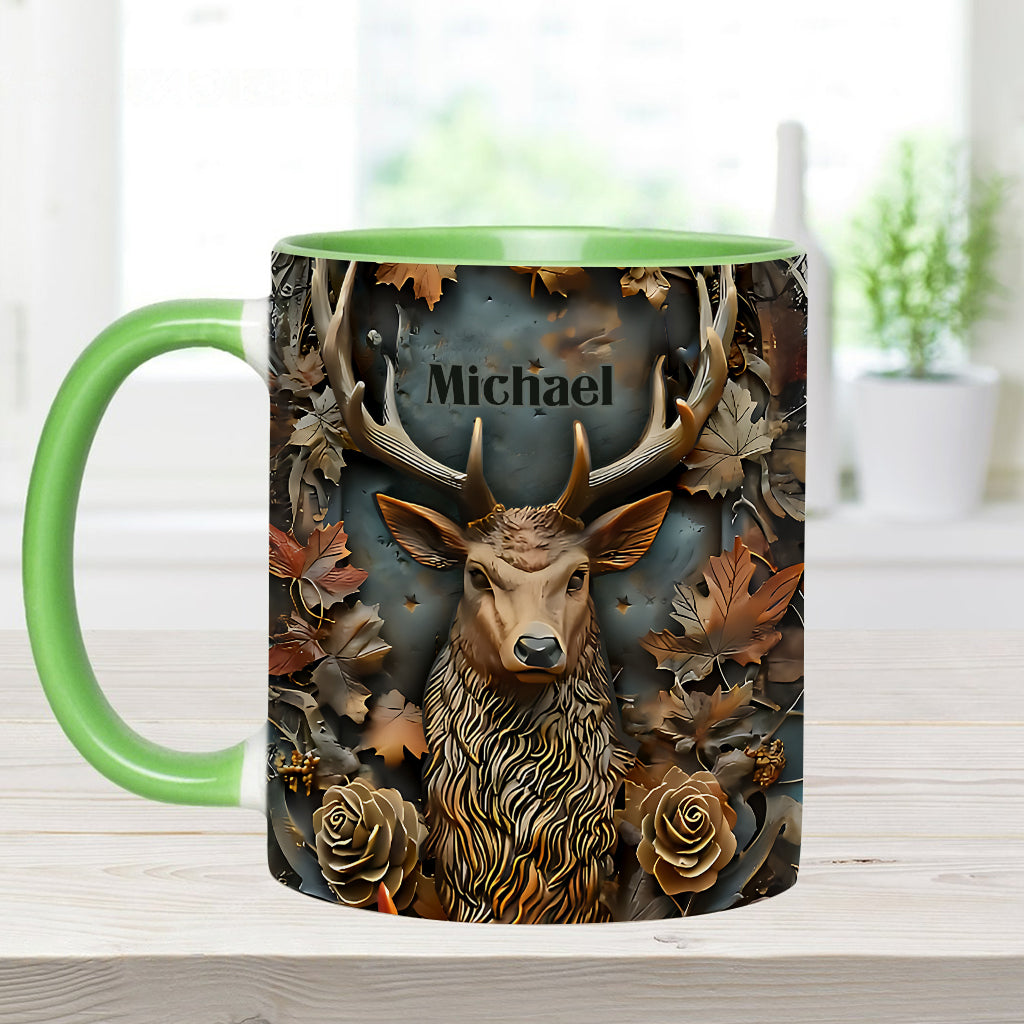 Liebe zur Jagd – Personalisierte Tasse mit Jagdmotiv