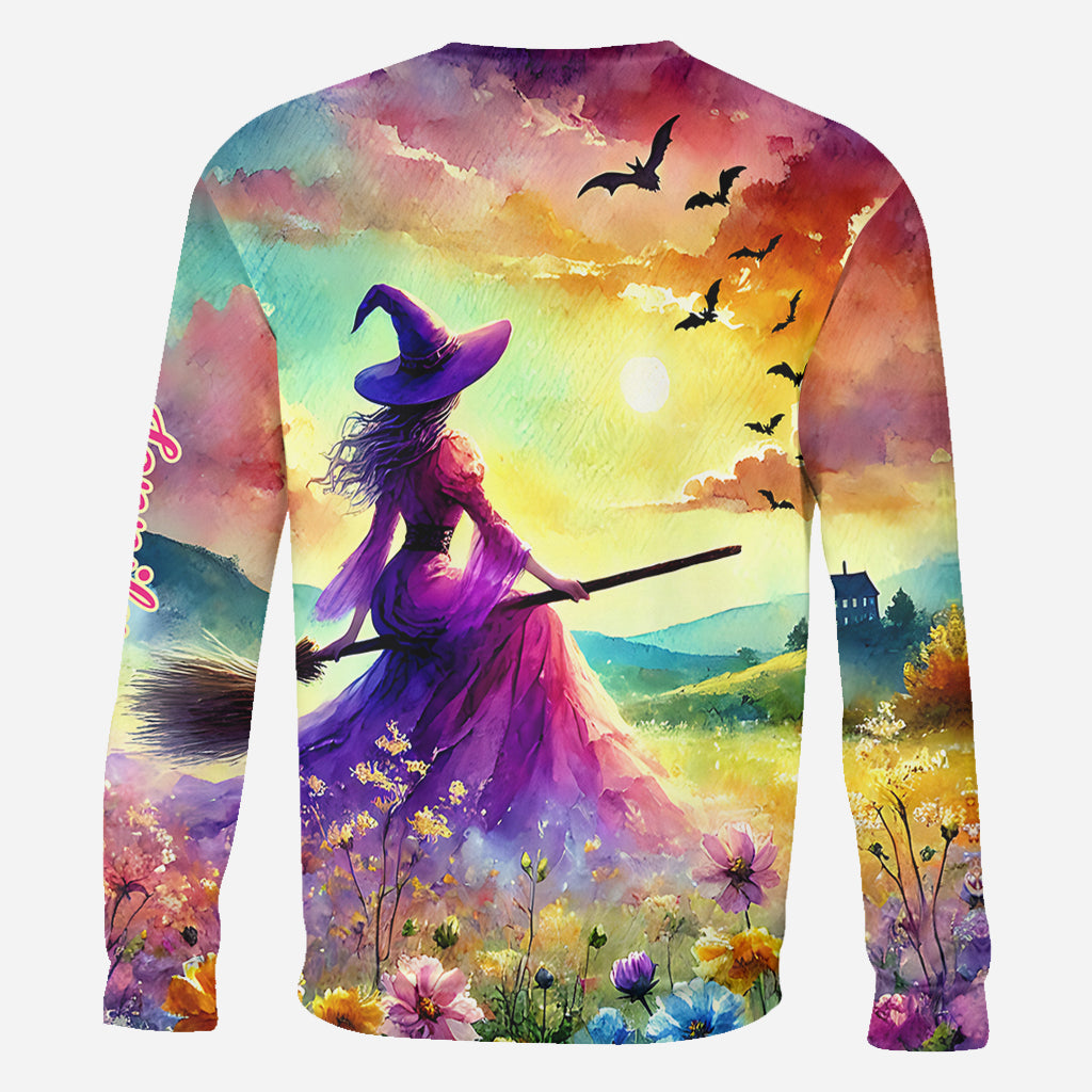 Beautiful Witch - Personalized Witch All Over Shirt