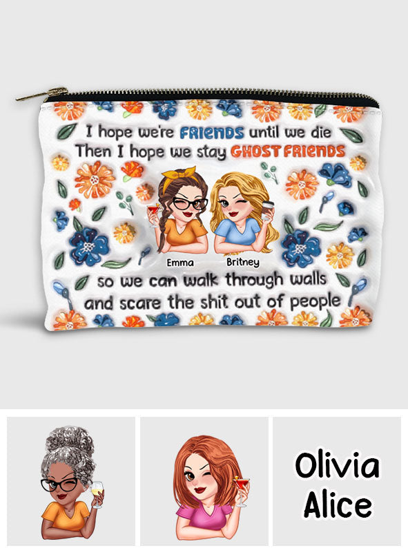 Ghost Friends - Personalized Bestie Pouch