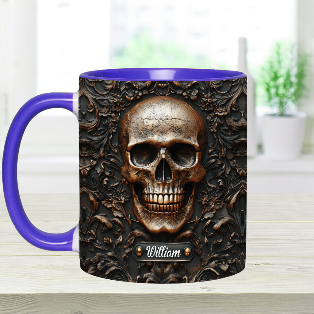 Skull Lover - Personalized Skull Accent Mug