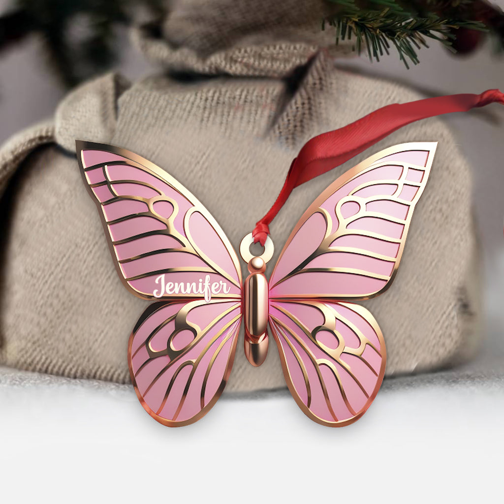 Papillons d'amour - Ornement papillon personnalisé