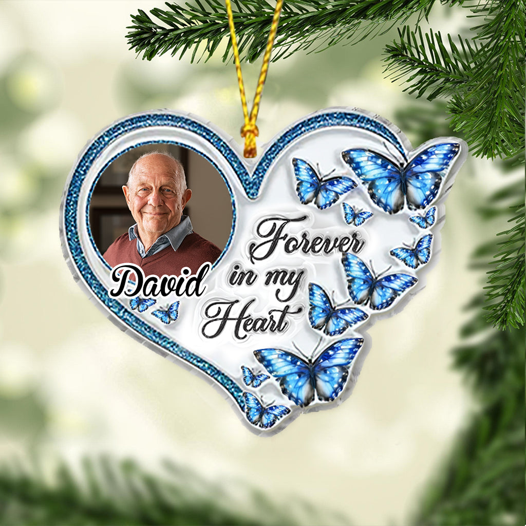 Forever In My Heart - Personalized Memorial Ornament