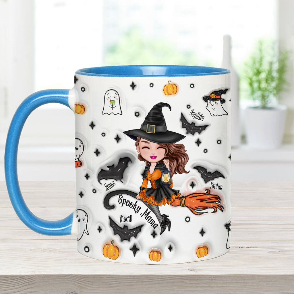 Spooky Mom - Personalized Mother Accent Mug