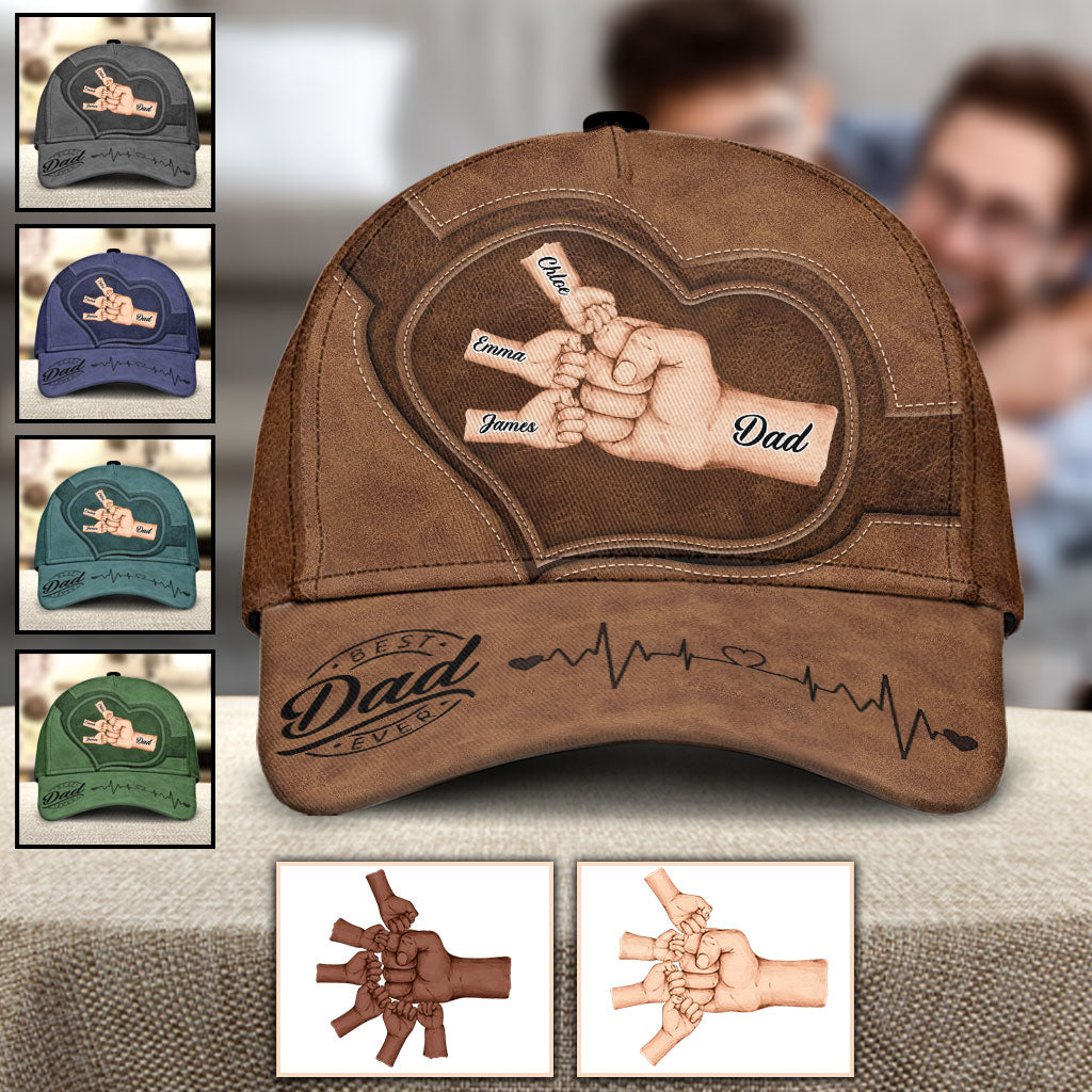 Best Dad Ever - Personalized Father Classic Cap