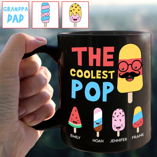The Coolest Pop - Personalized Grandpa Mug