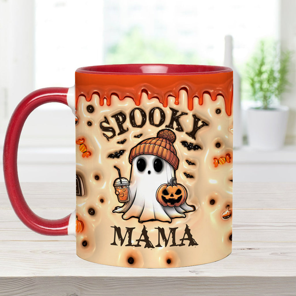 Halloween Boo Jee Mama - Personalized Mother Accent Mug