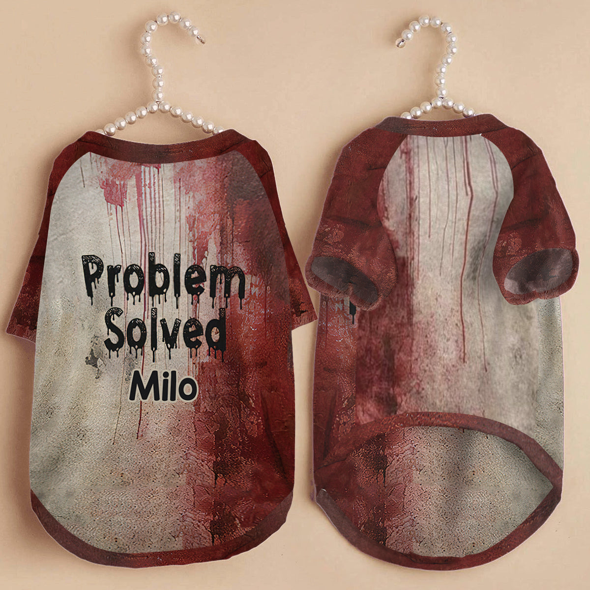 Probleme gelöst – personalisiertes Hunde-Shirt