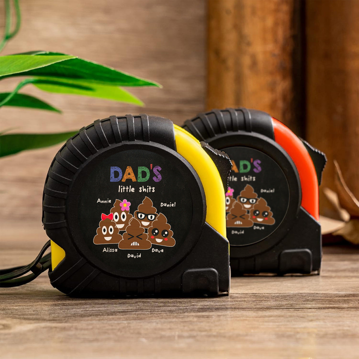 Dad's Little Cuties - Personalized Father Measure Tape