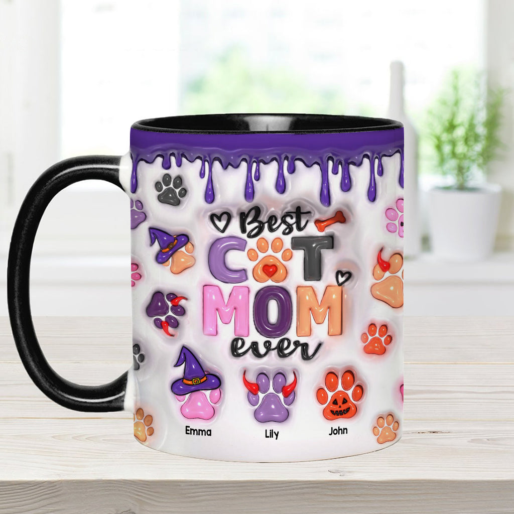 Die beste Hundemama, Katzenmama, Hundepapa, Katzenpapa aller Zeiten – personalisierte Tasse mit Hundemotiv