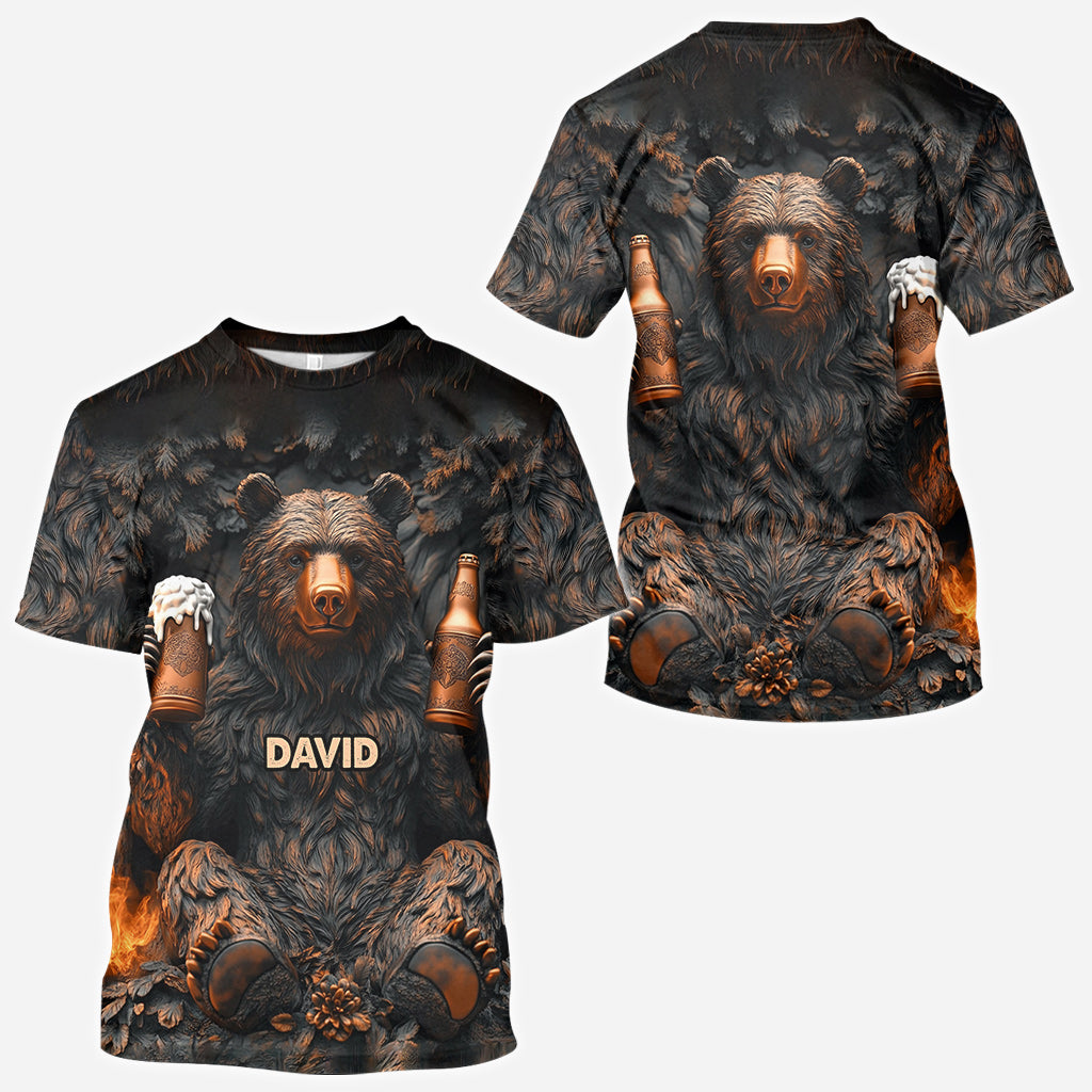 Ich hasse Menschen – Personalisiertes Camping-T-Shirt
