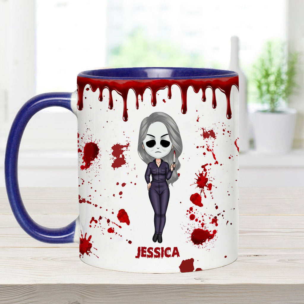 True Crime Mug - Personalized Accent Mug