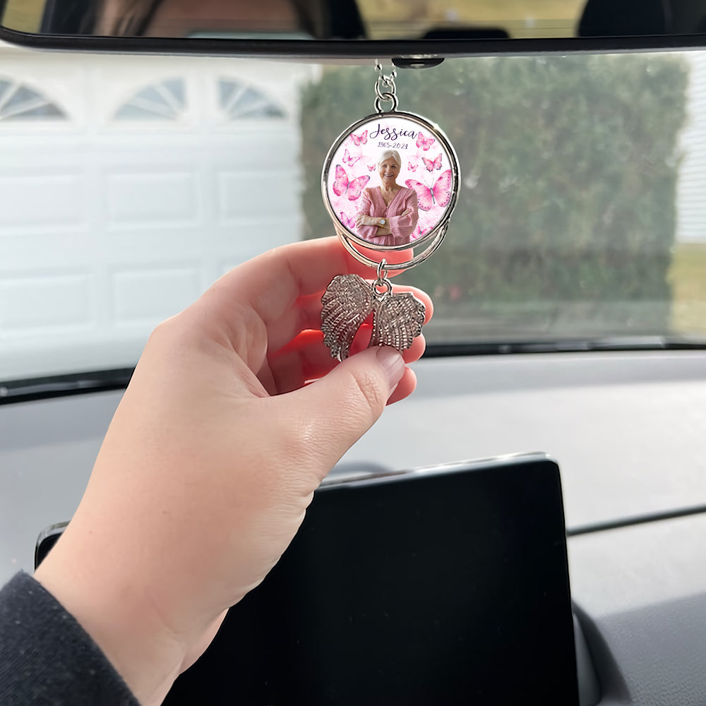 You Are Missed Each And Everyday - Personalized Memorial Wings Ornament