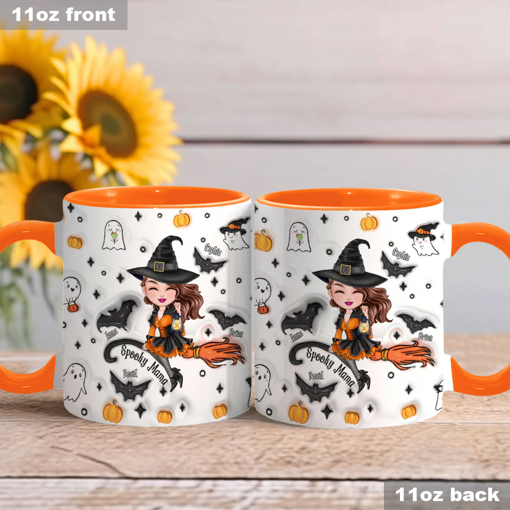 Spooky Mom - Personalized Mother Accent Mug