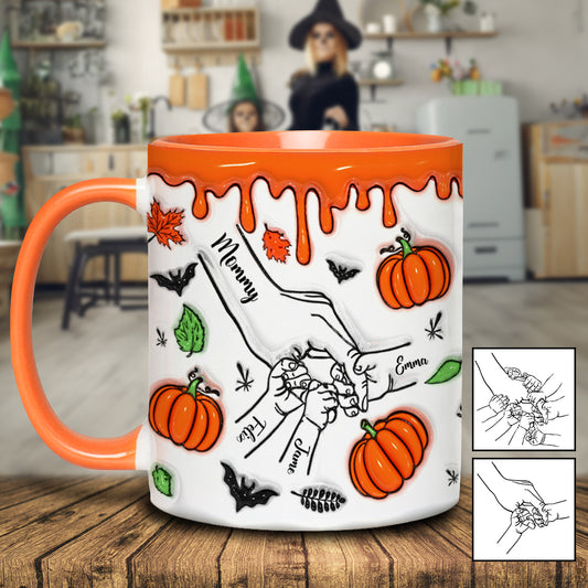 Halloween Mama/ Mimi/ Grandma... - Personalized Mother Accent Mug