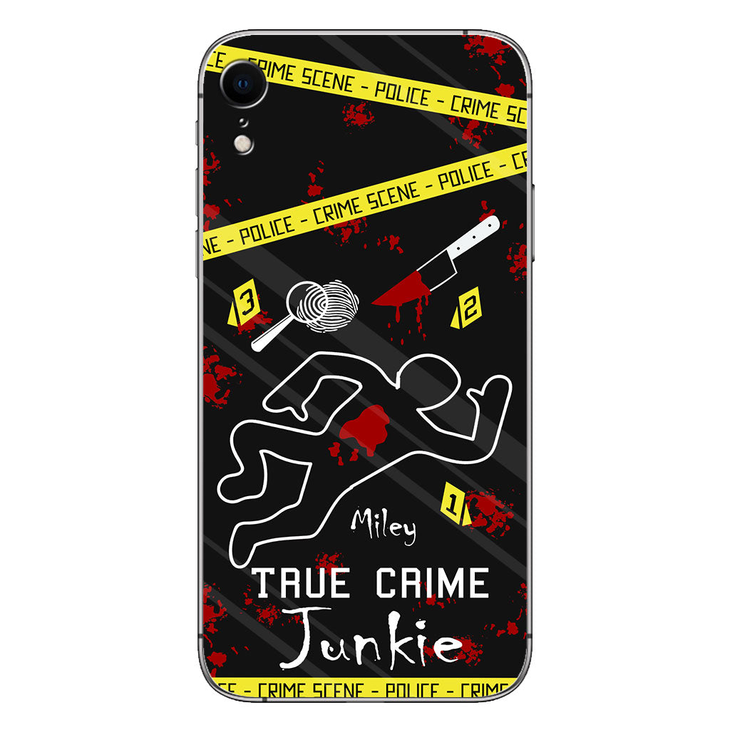 True Crime Junkie – Personalisierte Handyhülle