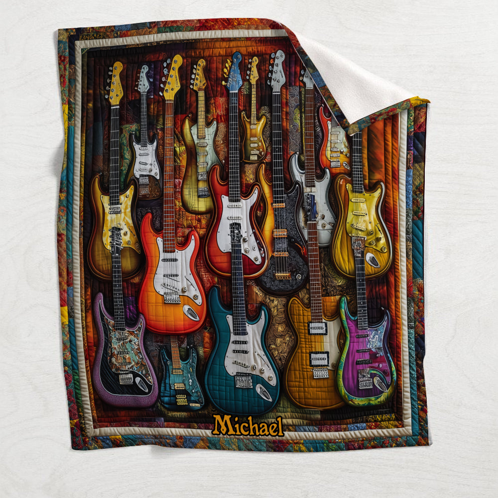 Wunderschöne Gitarren – personalisierte Gitarrendecke
