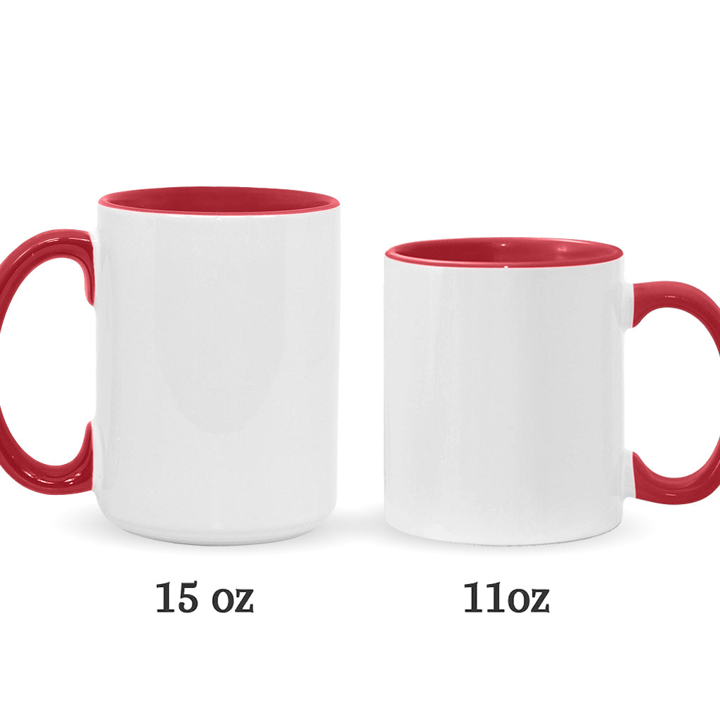 Personalisierte Tasse für Softball-Fans