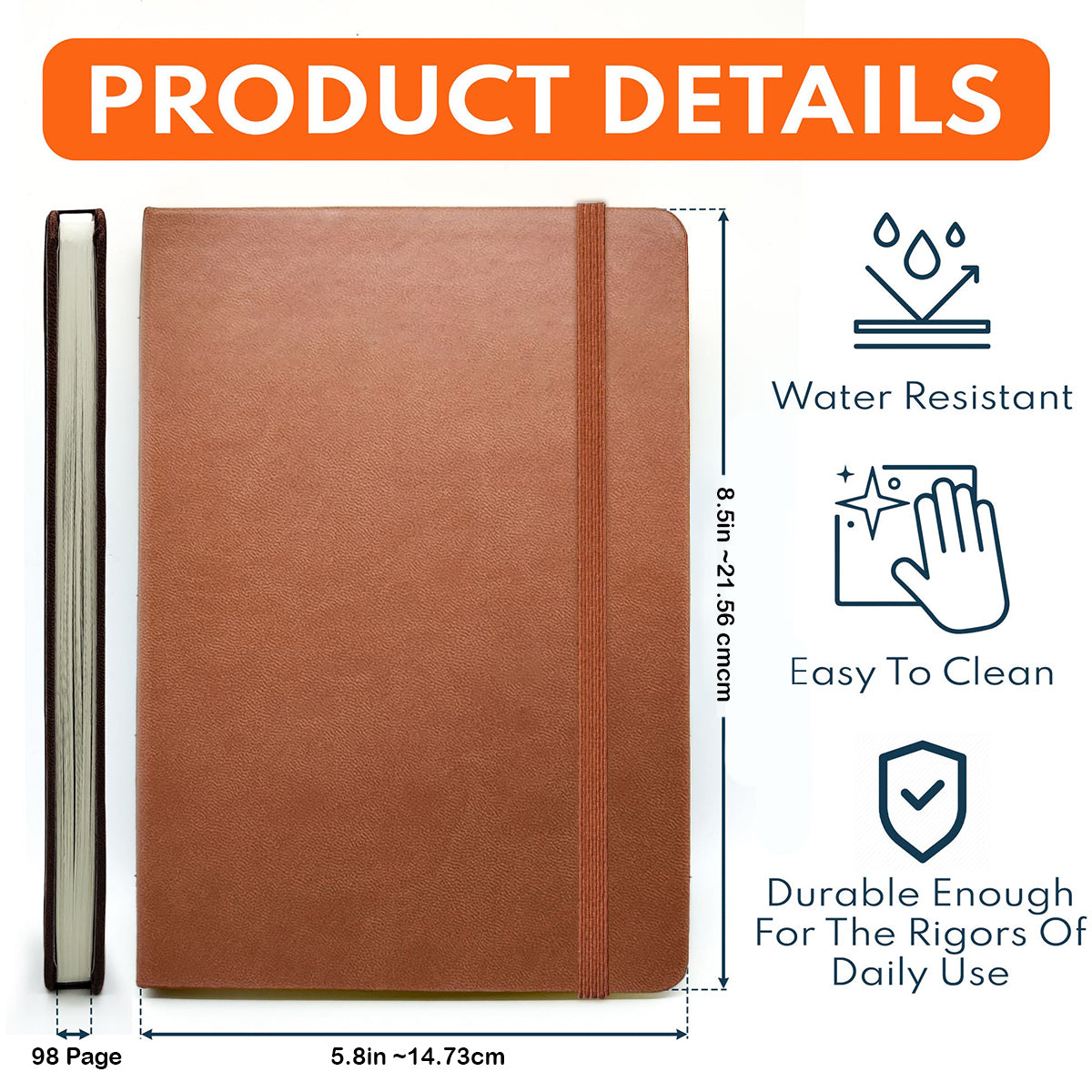Recipe Book - Personalized Mother Leather Journal